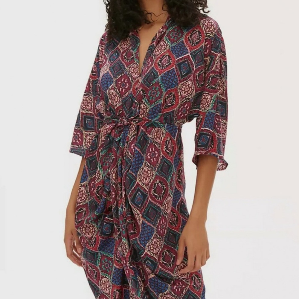 Anthropologie Miska Midi Dress